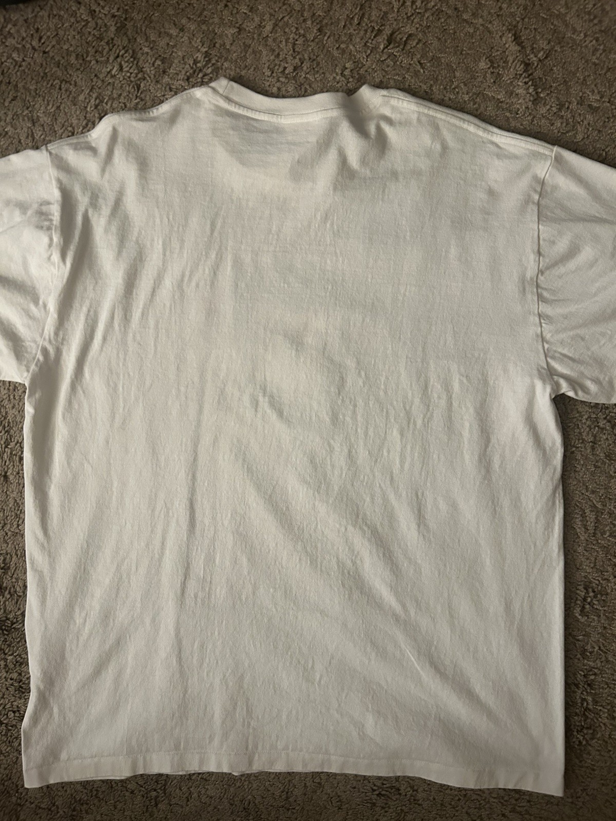 A BATHING APE BAPE BABY MILO WHITE T-SHIRT ADULT SIZE 2xL