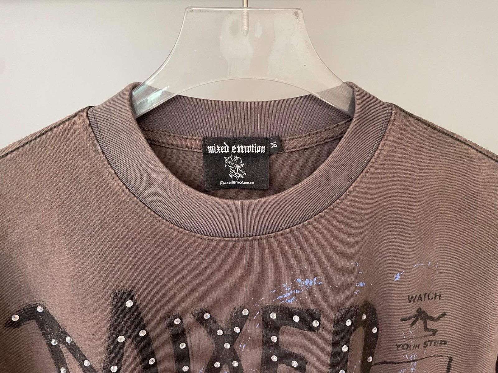 Tee Mixed emotions tshirt Brown S-M-L-XL