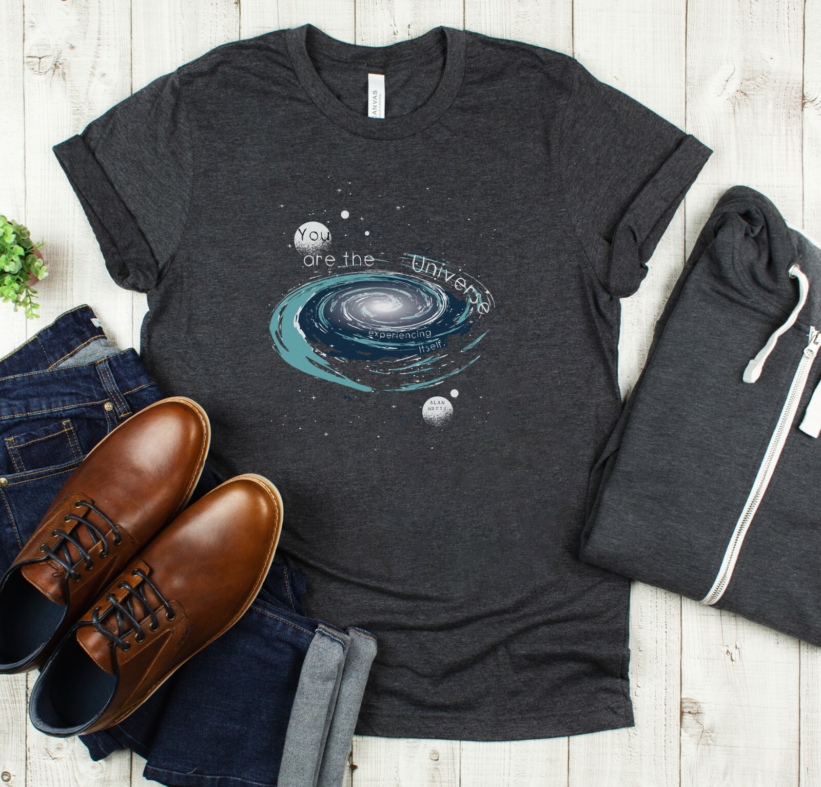 ALAN WATTS SHIRT philosophy tee Zen meditation shirt universe tee spiritual gift
