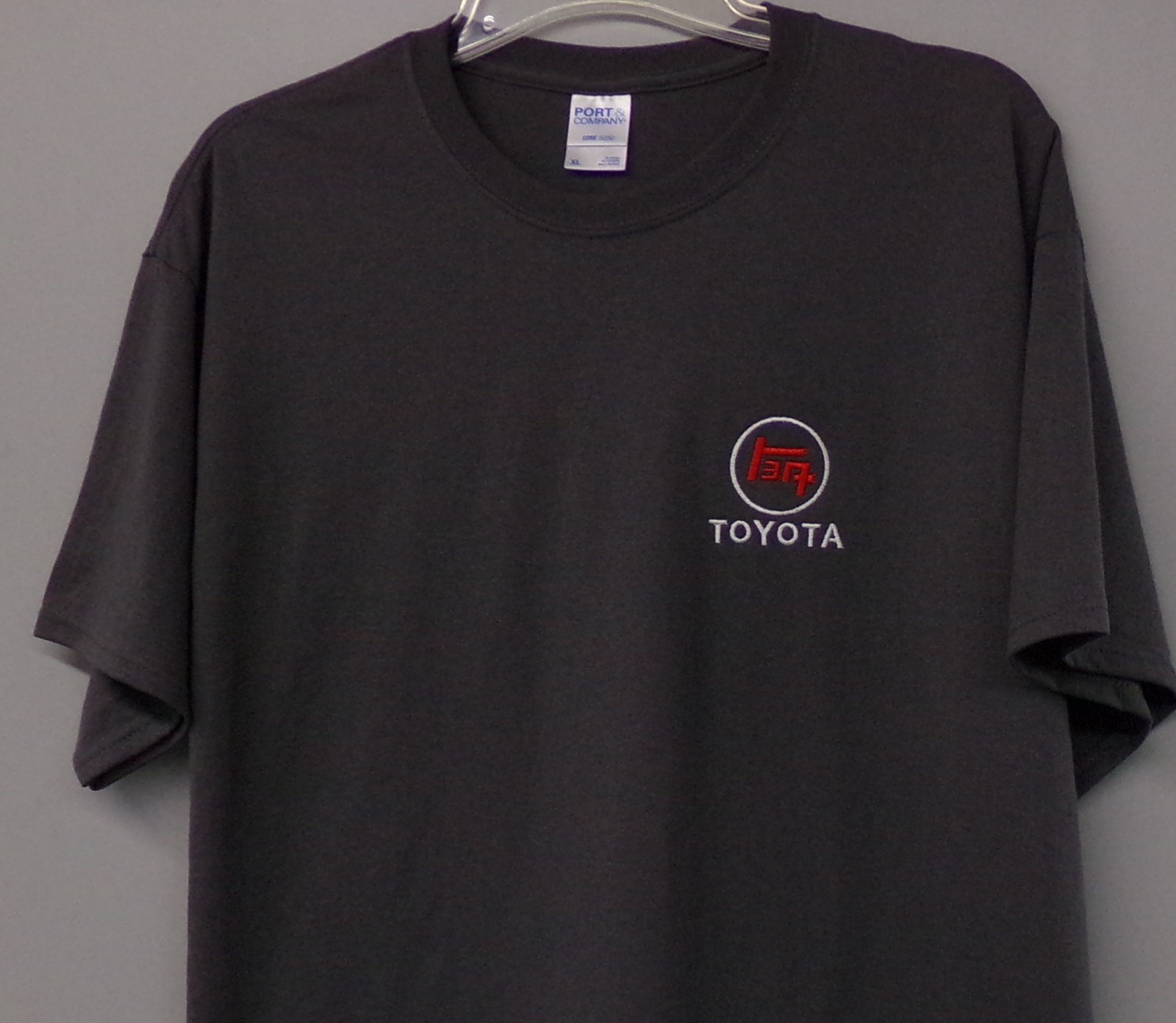 Toyota Old Logo Embroidered Adult T-Shirt S-6XL, LT-4XLT New