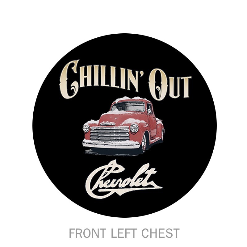 Chevy Trucks Chillin’ Out With Some Old Friends T-Shirt Black Official Licensed