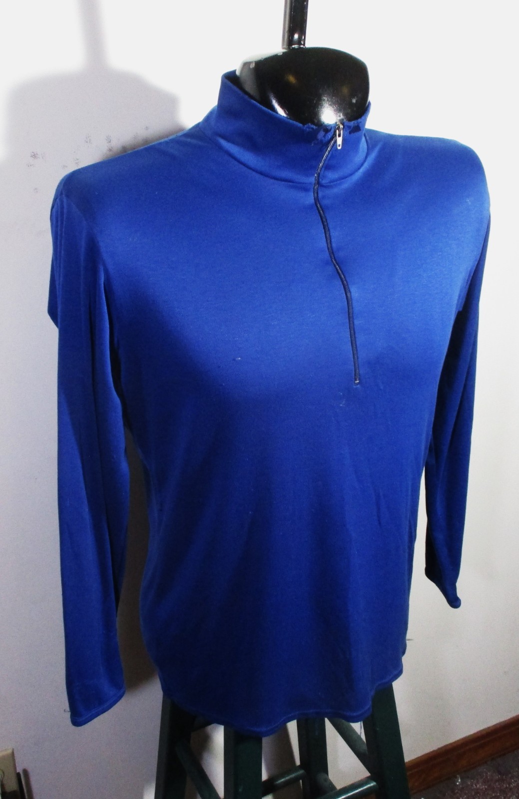 PATAGONIA Blue Long Sleeve 1/2 Zip “Capilene” Under Layer Top Men’s Size L