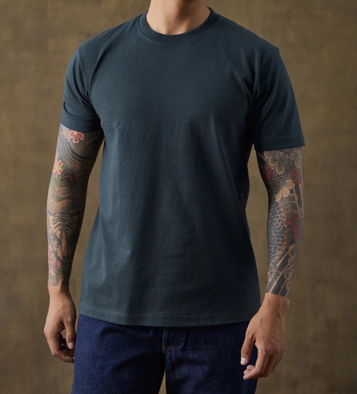 Bronson Non Stock Tubular T-Shirt-XL,vintage black,embryo & dark green.3 pcs!!