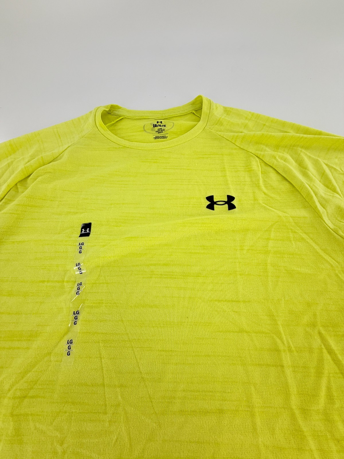 Under Armour Tiger Tech 2.0 Shirt Men’s Size L Yellow Loose Fit 1377843-743 NWOT
