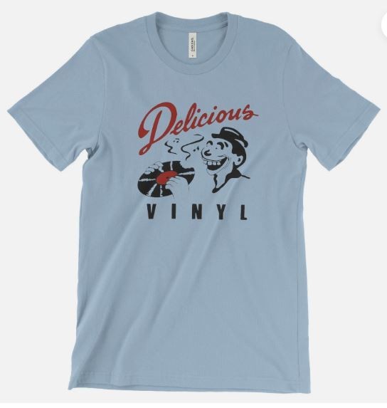 Delicious Vinyl Logo T-Shirt – Record Label – The Pharcyde – Independent Hip Hop