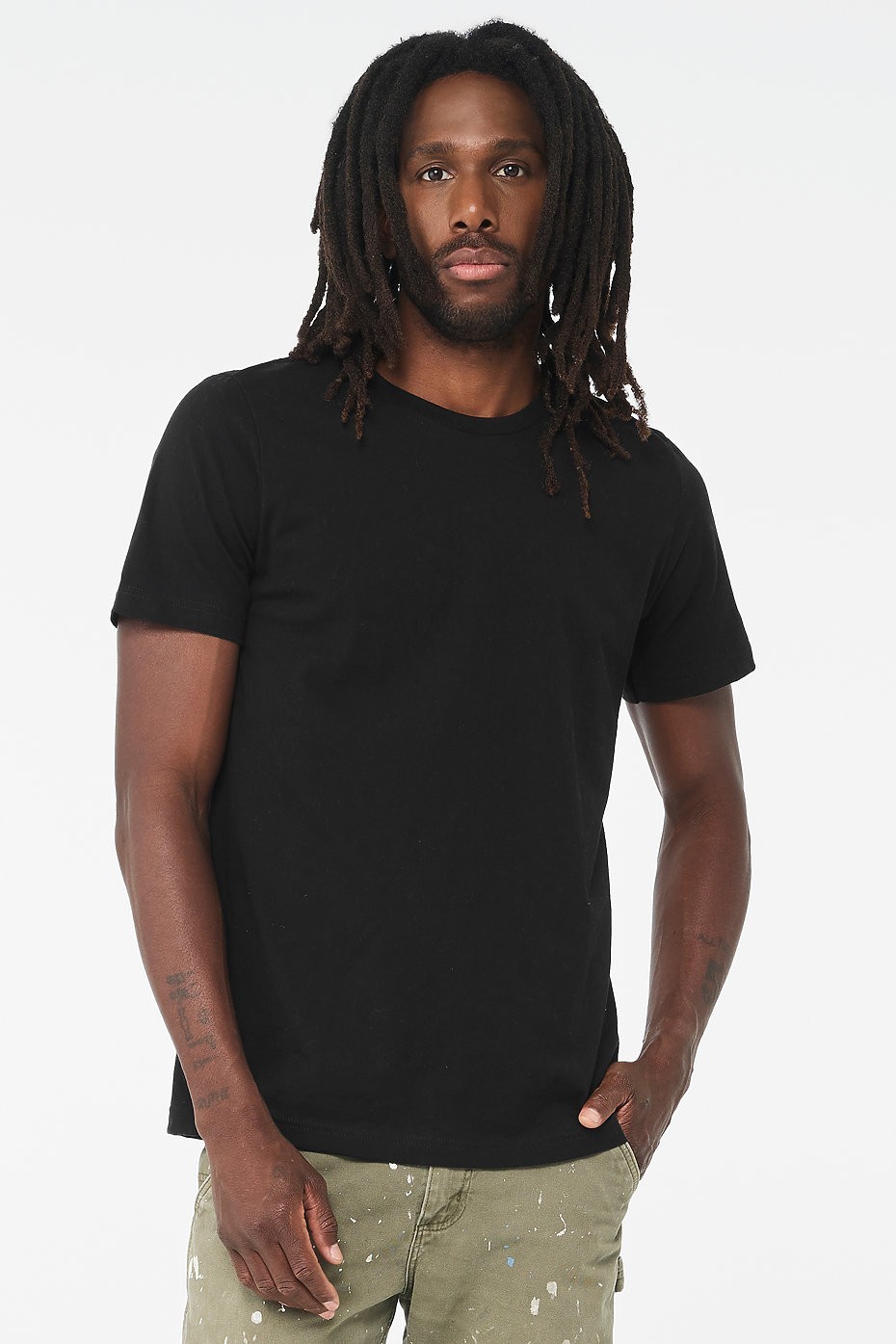 Bella Canvas 3001 Black T-Shirt Blanks 3 Pack Soft Cotton DTG DTF Screen Print