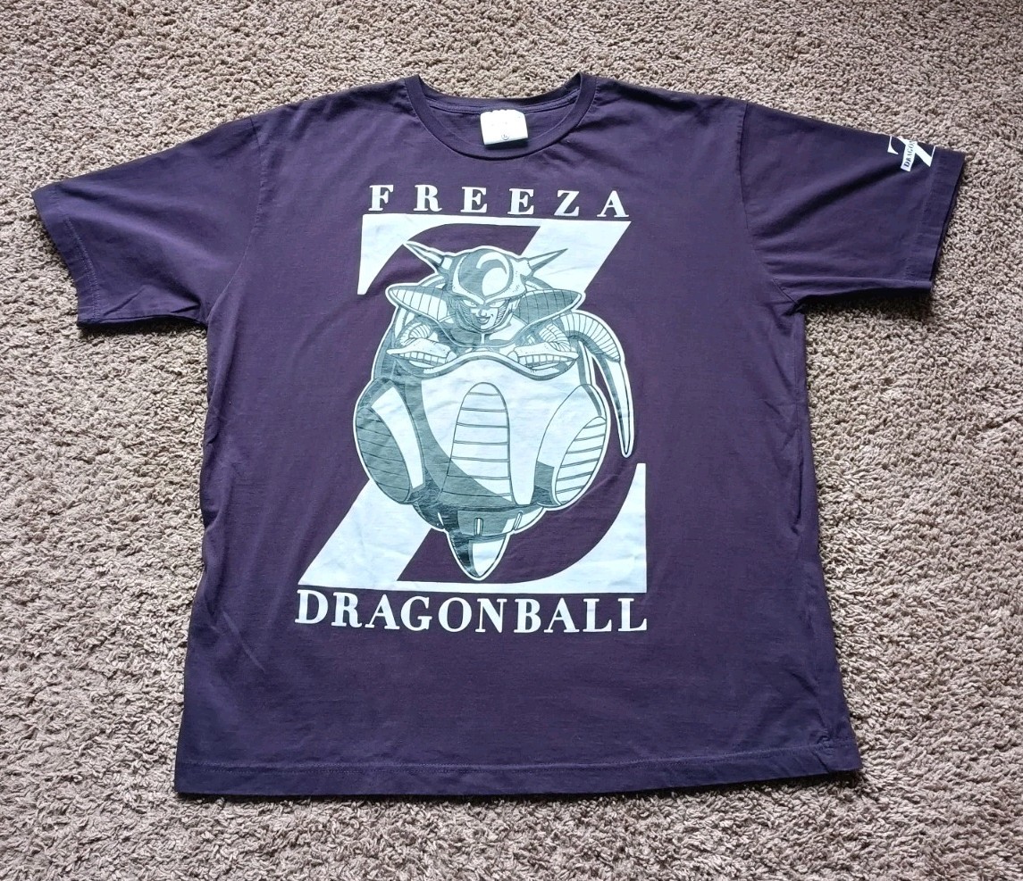 Dragon Ball Z T-Shirt Men’s Size XL Graphic Print Purple Short Sleeve