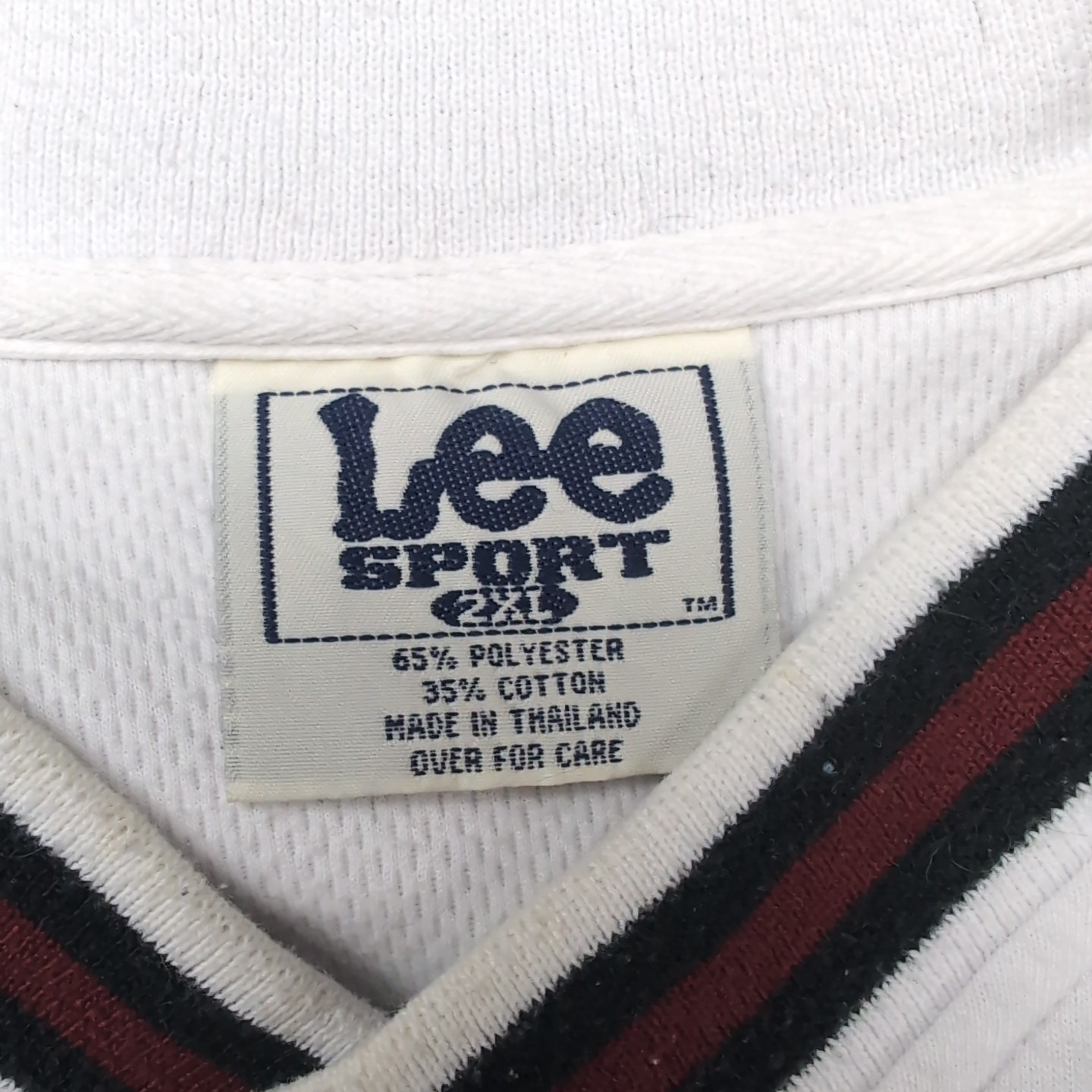 Lee Sport Vintage Men’s 2XL Tom Brady’s First Super Bowl XXXVI New Orleans*stain
