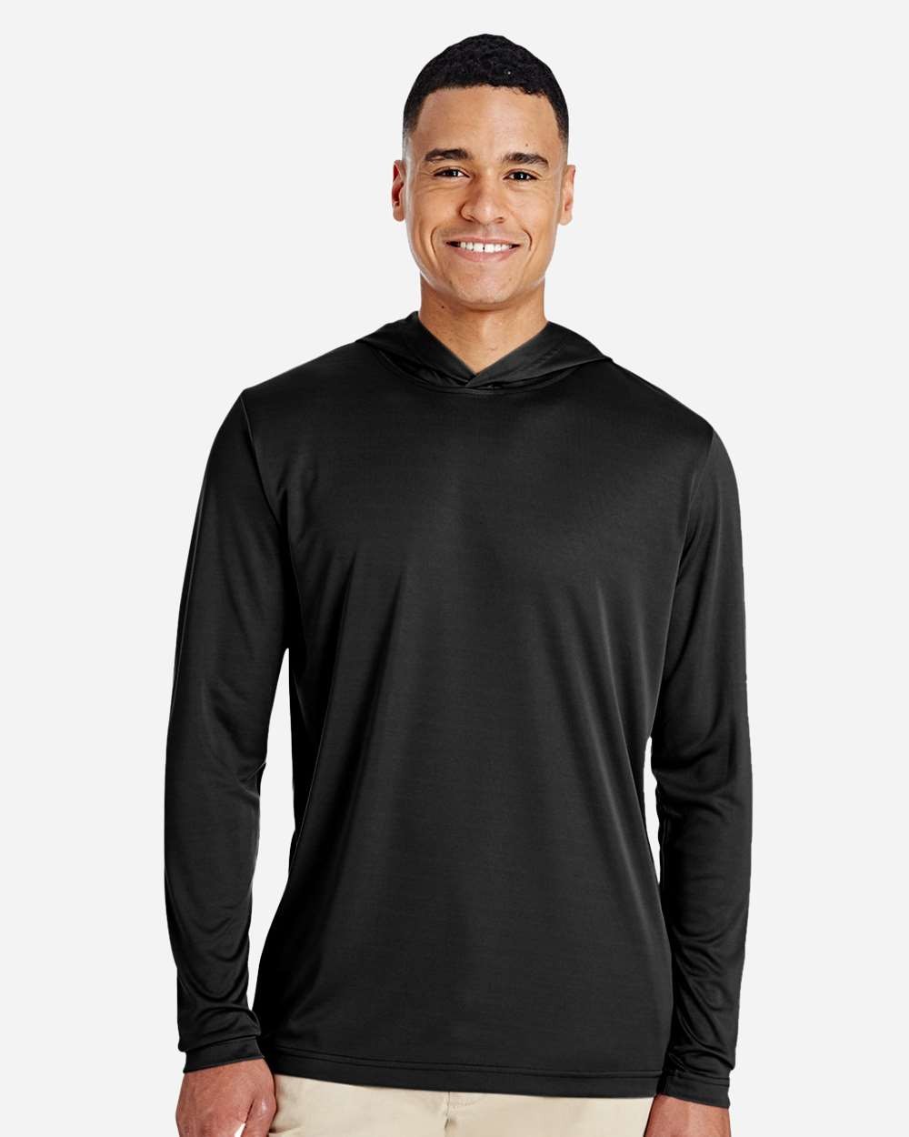 🔥 Team 365 Men Zone Performance Hooded T-Shirt Long Sleeve Up To 4XL TT41