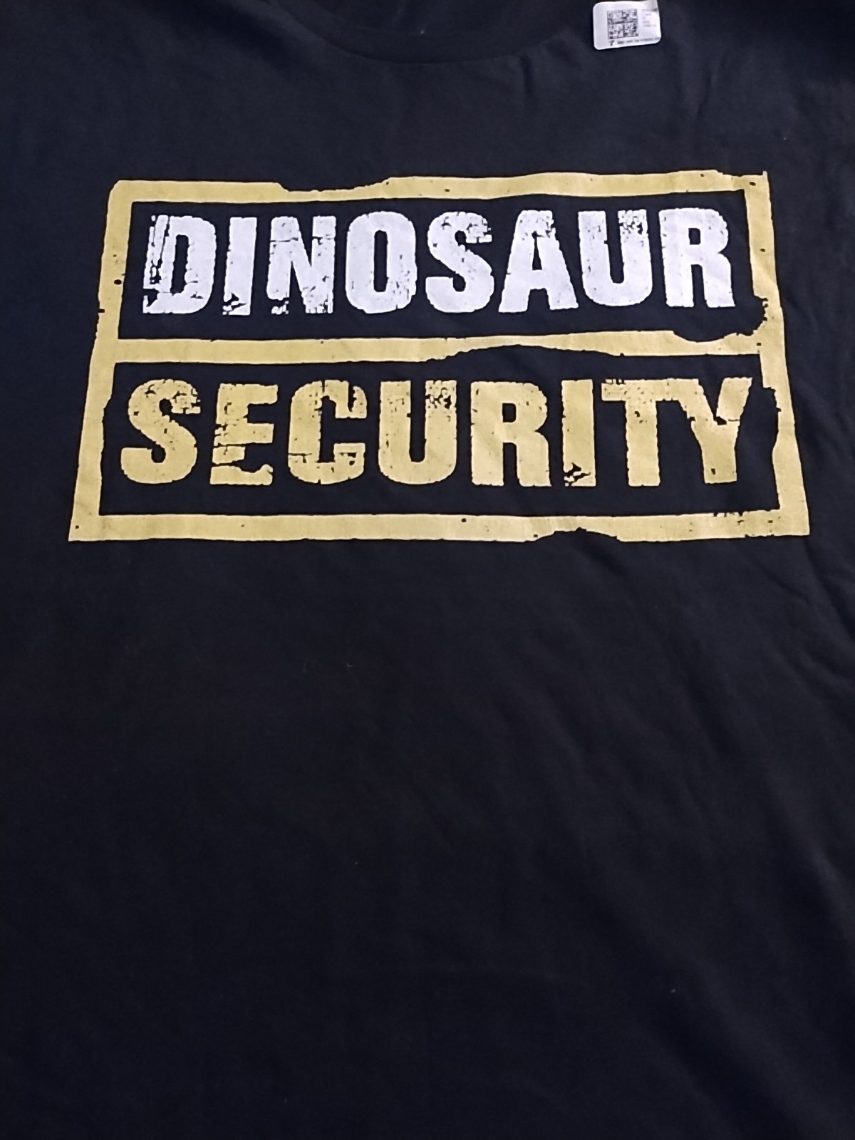 Gildan Adult Softstyle Stylish T Shirt Dinosaur Security Size XL