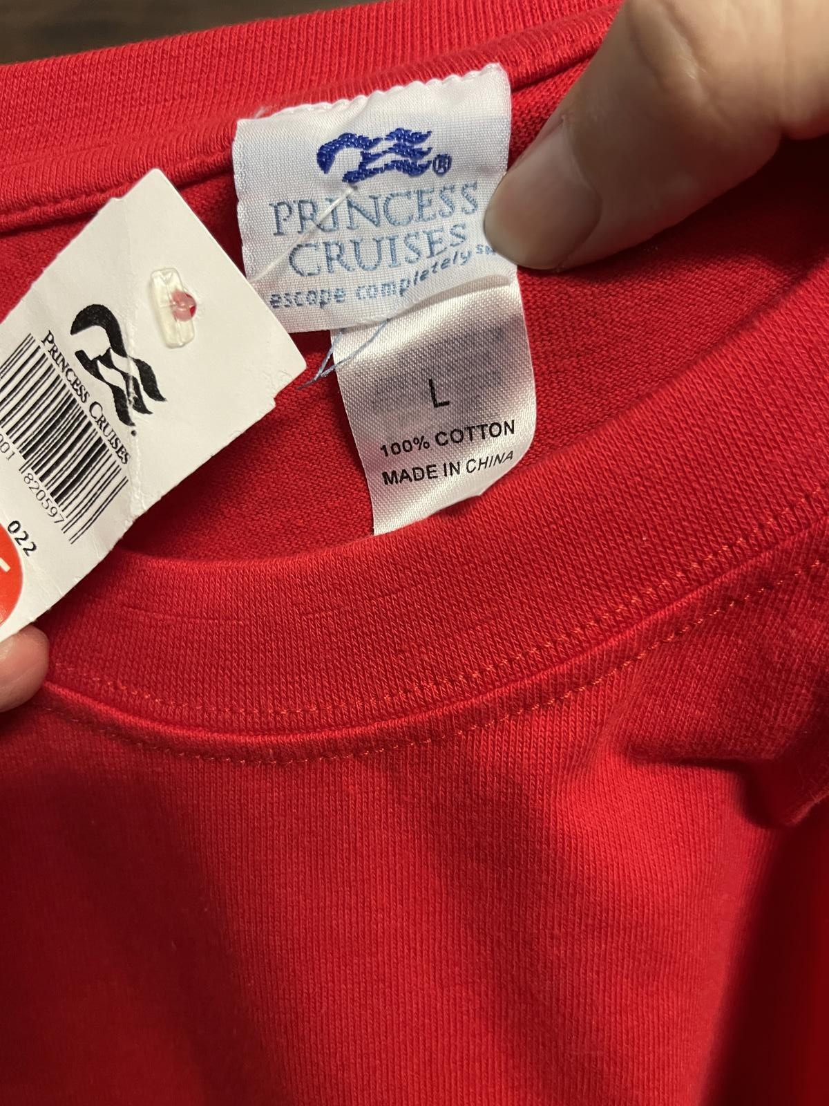 Princess Cruises – Capri Island Italy – Sailing T-shirt- NWT