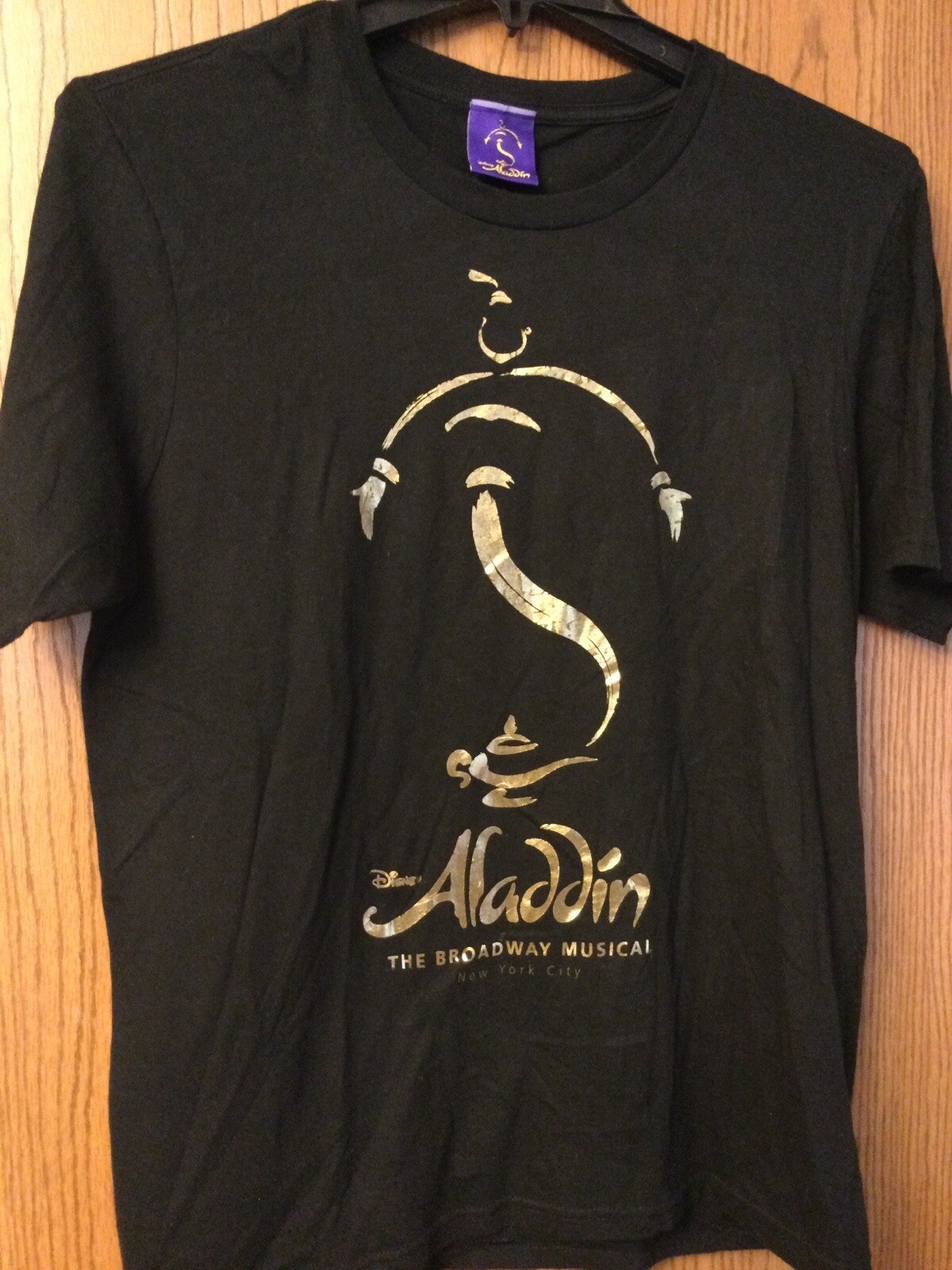 Aladdin – The Broadway Musical – Black Disney Shirt – L.