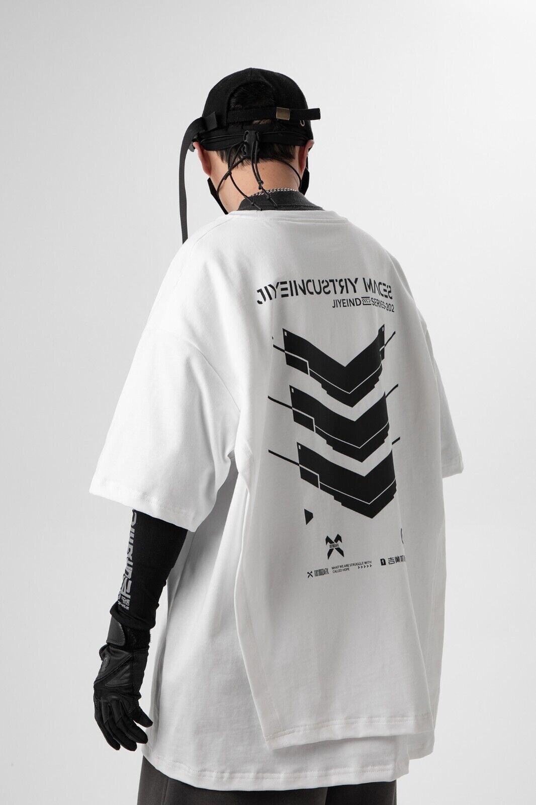 Niepce Streetwear Graphic Tee Unisex Cyberpunk JX Core Short Sleeves Shirt