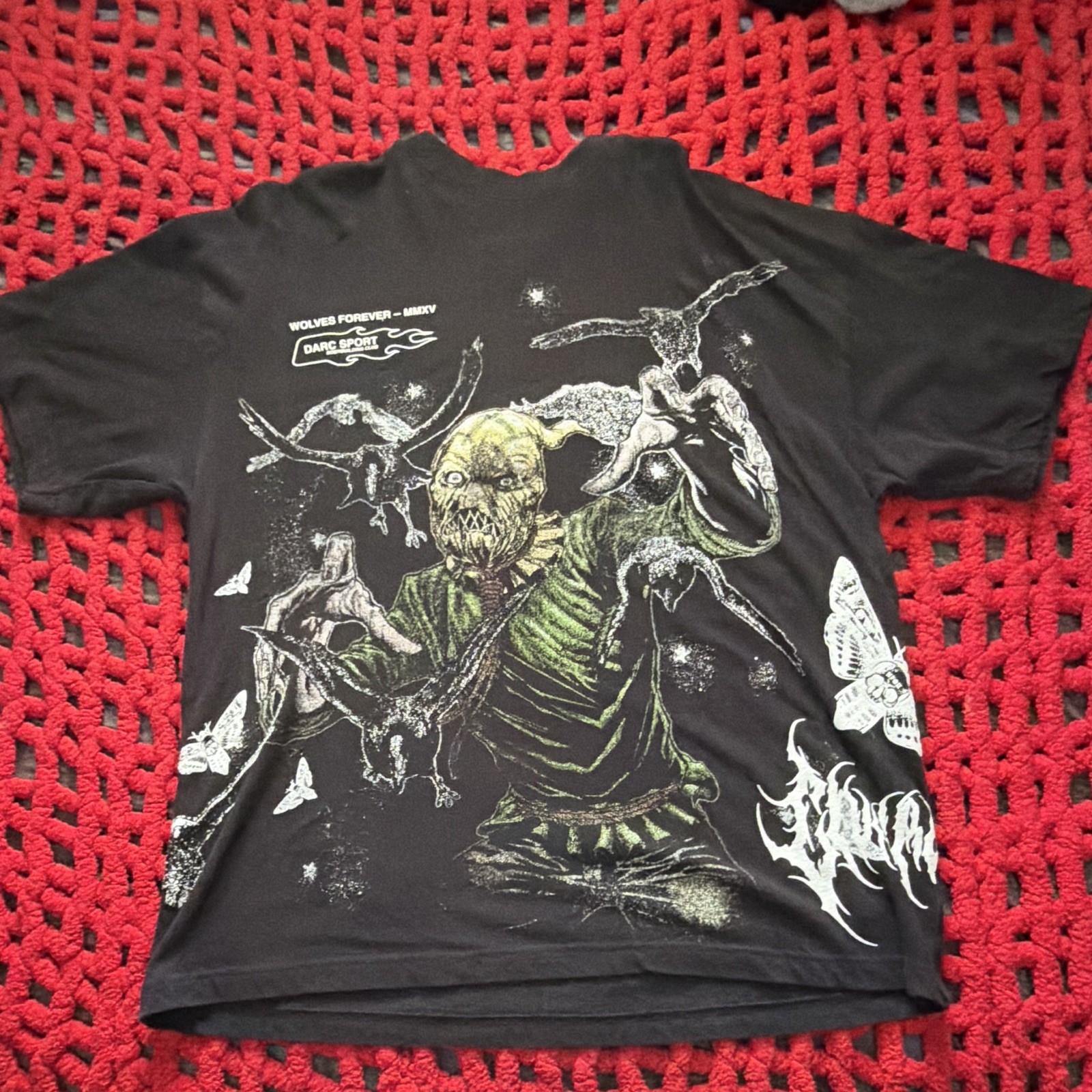 Darc Sport x Batman “Scarecrow” Side-by-Side Premium Oversized Tee Size m