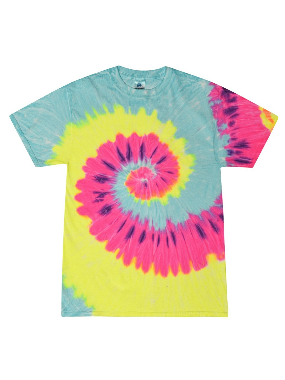 Many Colors Tie Dye T-Shirts Kids & Adult 100% Pre-Shrunk Cotton Colortone