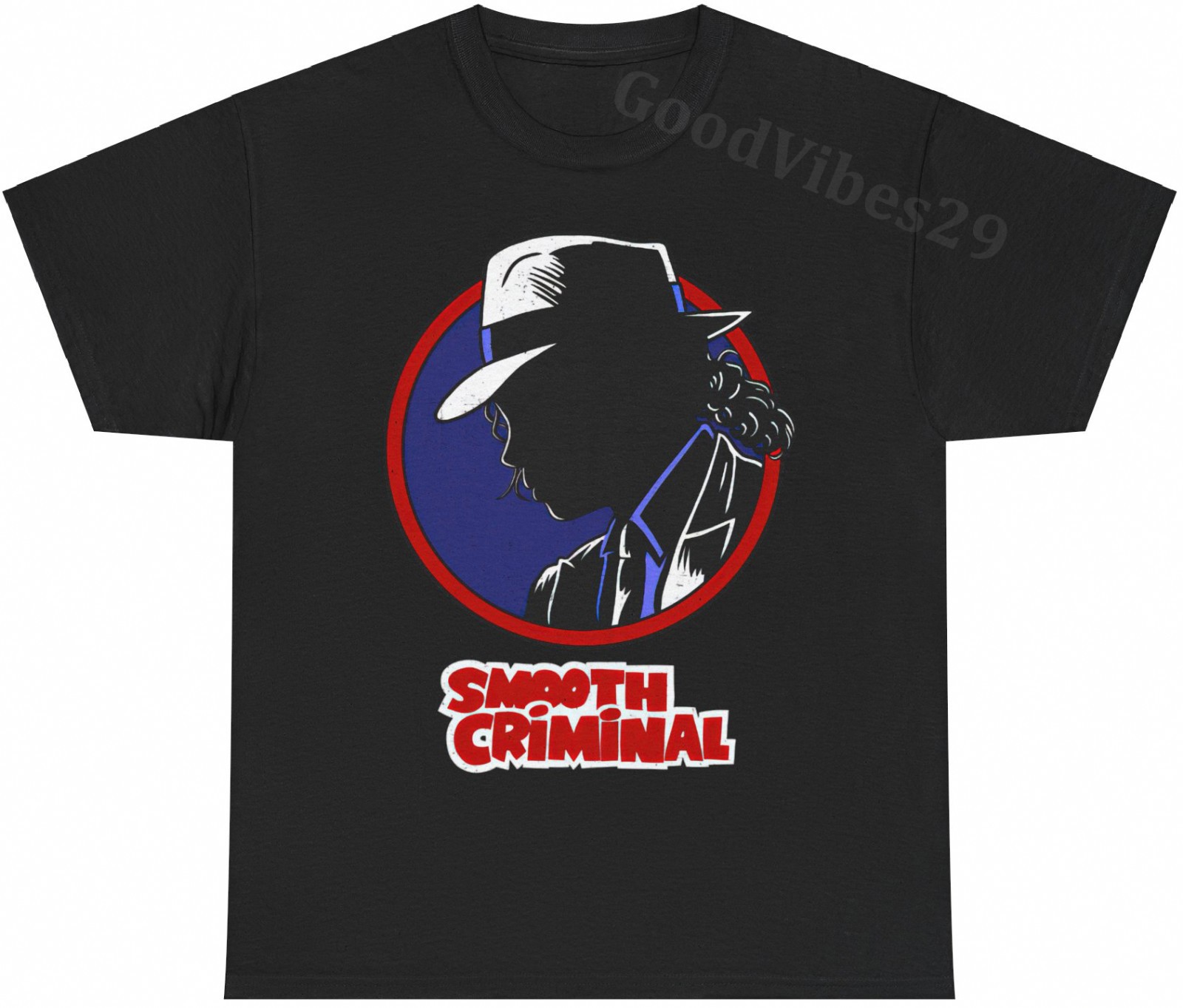 Michael Jackson Smooth Criminal Vintage Music Fan T-Shirt S-5XL Men Women Unisex
