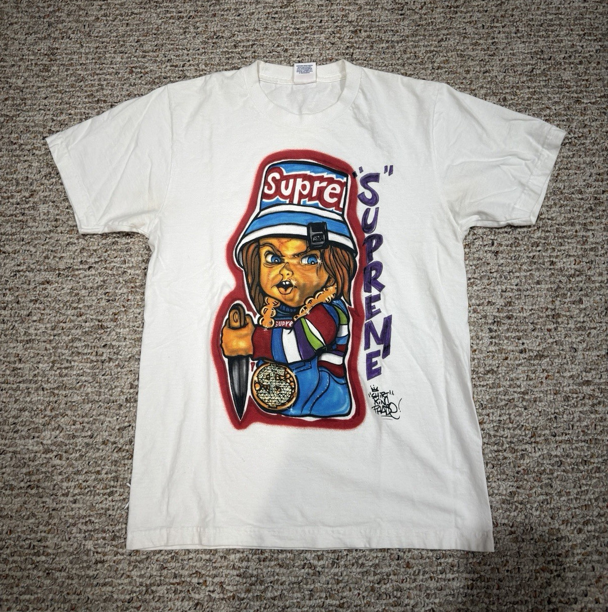 Supreme Chucky Tee Shirt King Phade Forty Deuce Size Small Ss14 2014
