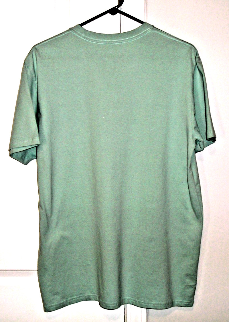 ADIDAS “GOLF” MEN’S (L) TEAL SHORT SLEEVE COTTON CREW NECK LOGO T. SHIRT~NICE!