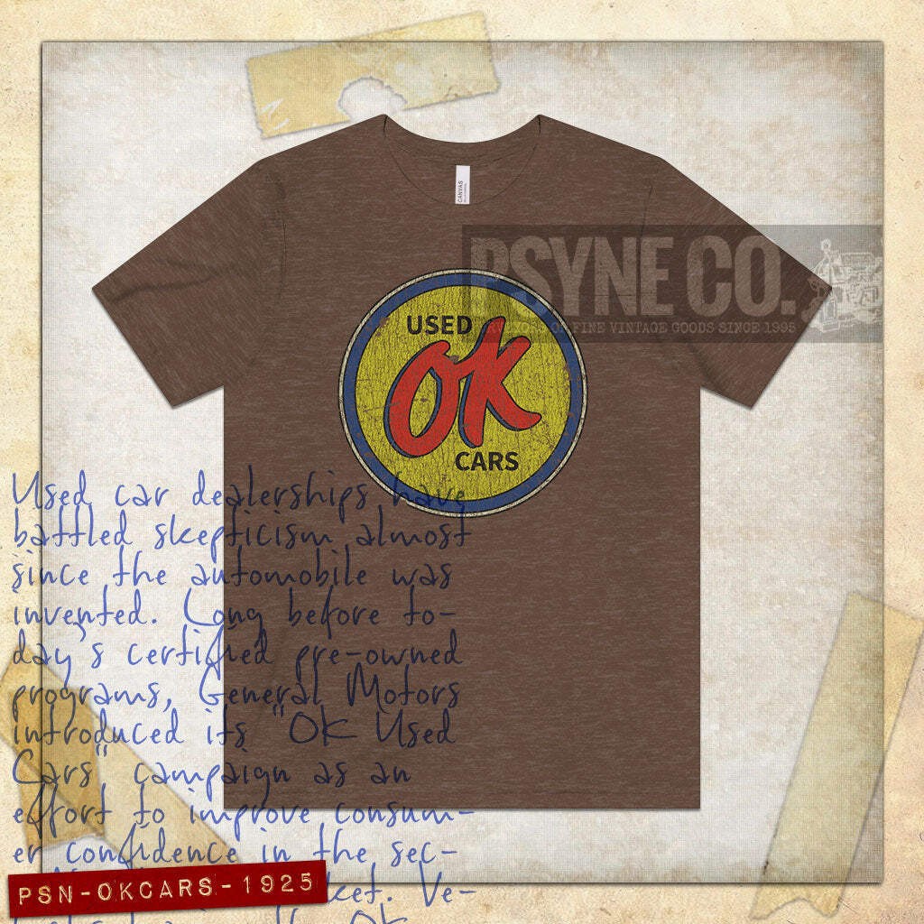 OK Used Cars 1925 Vintage Men’s T-Shirt
