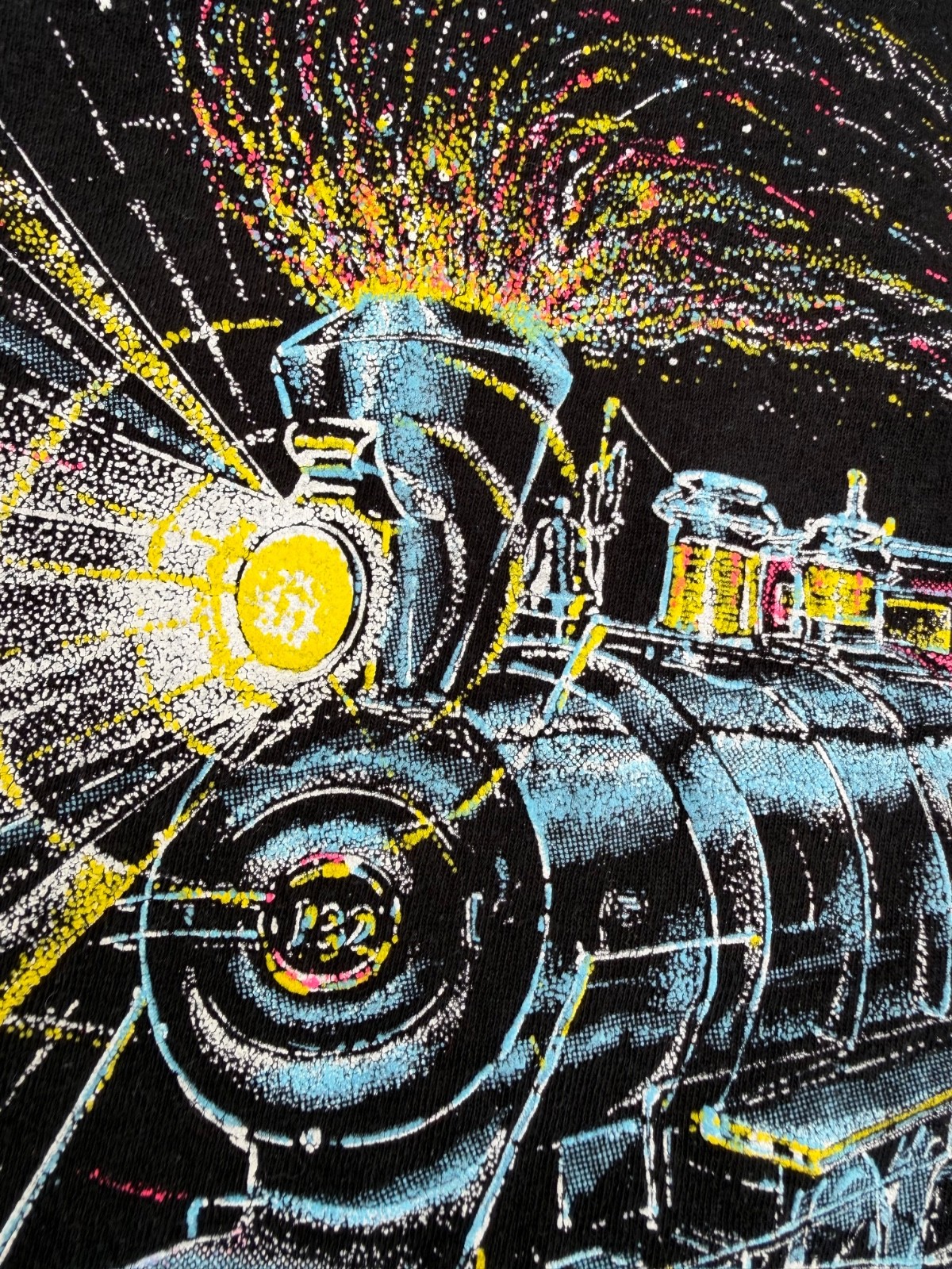 Vintage 80s St. Louis Union Station Train Travel Tee Single Stitch T-shirt Large