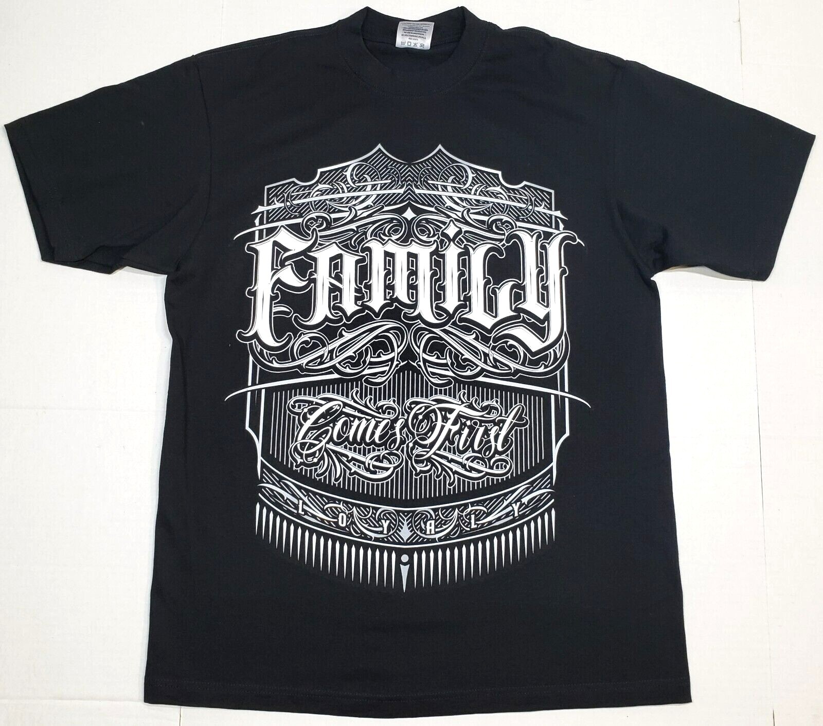 FAMILY FIRST T-Shirt Urban Streetwear 100% Cotton Tee Adult Men’s New