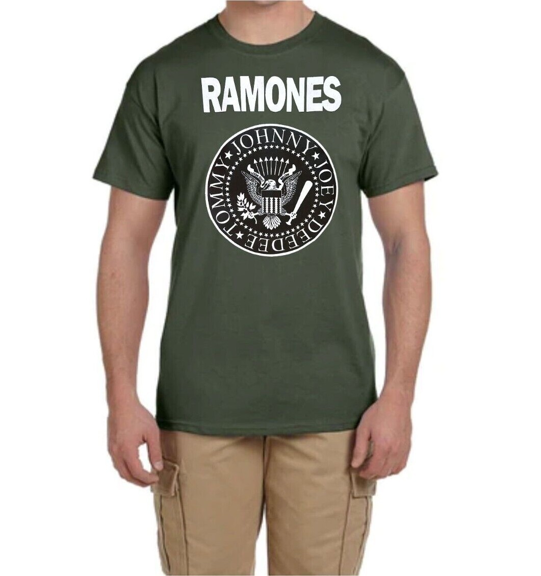 RAMONES PUNK ROCK Black T Shirt