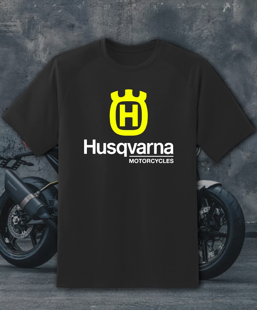 Husqvarna Motorcycles Main Shirt – Adult & Youth sizes up to 6XL Fast Ship!!