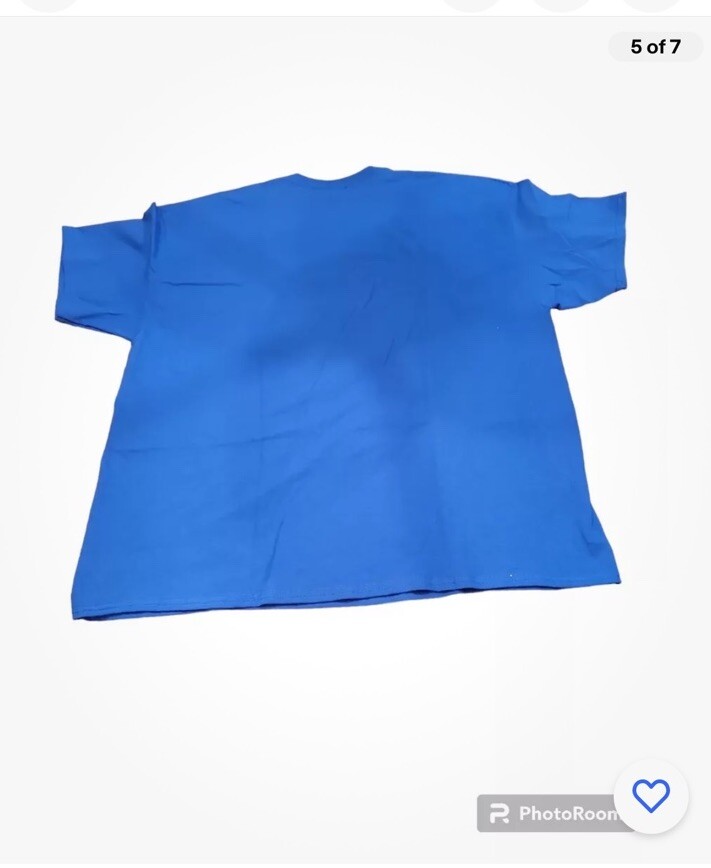 N.A.K UniSex T-Shirts. Lot Of 2 Size MEDIUM NWOT Royal Blue and White. 🔥DEAL🔥