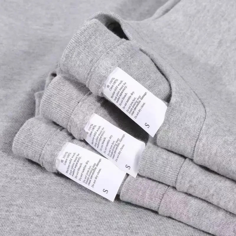 Unisex Heavyweight Pure Cotton Shirt Summer Loose Fit Breathable Casual Tee Gift