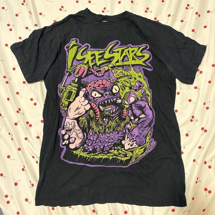 Rare! I See Stars Band T-shirt Unisex S to 5XL BL1139