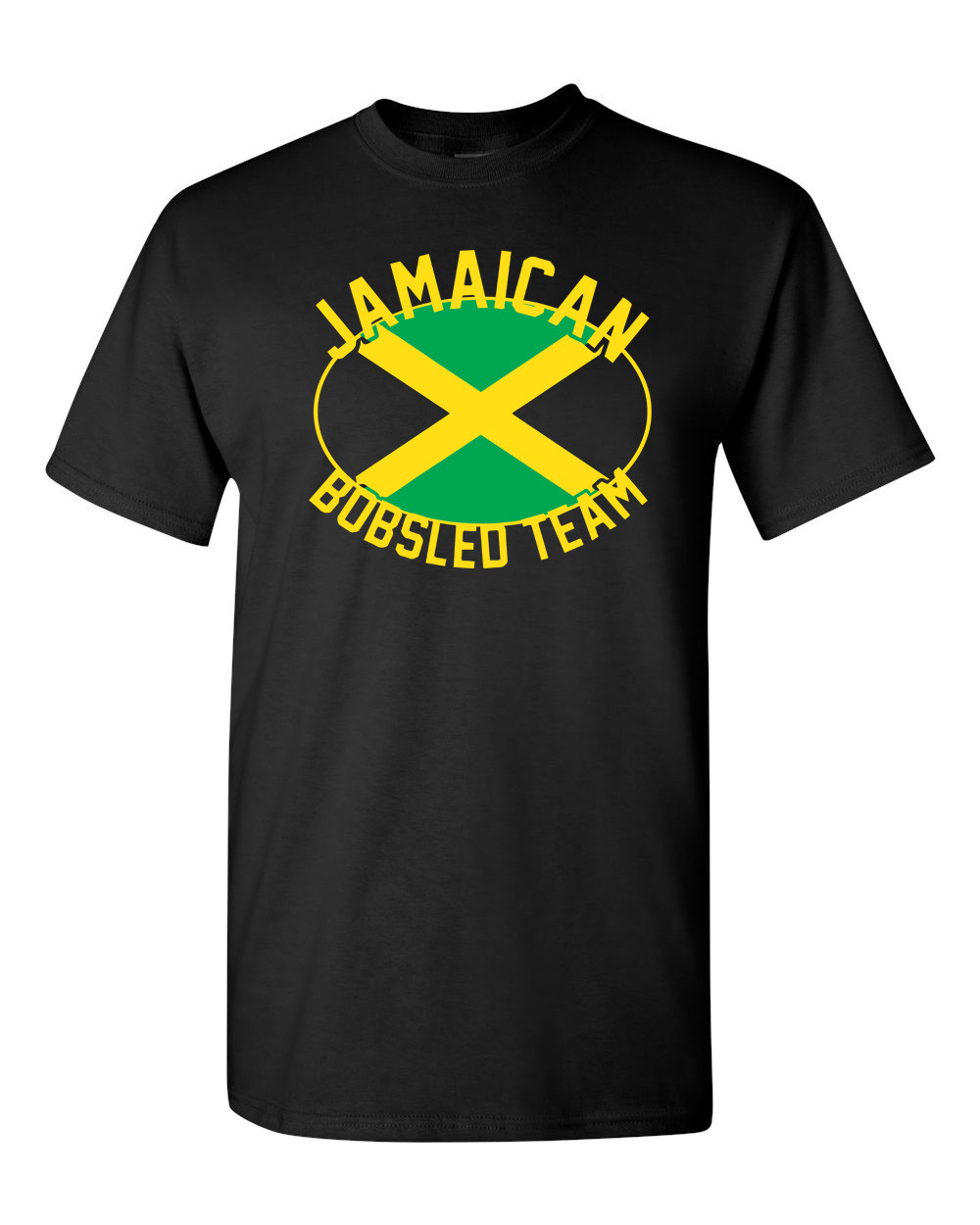Jamaican Bob Sled Team 20th Anniversary Men’s Tee Shirt 1713