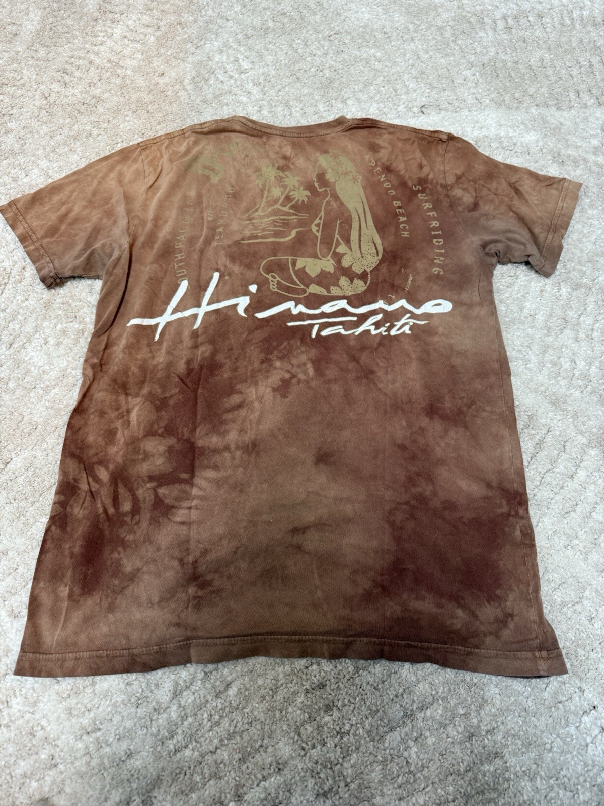 Vintage y2k Hinano Tahiti surf shirt tagged size L but fits more medium