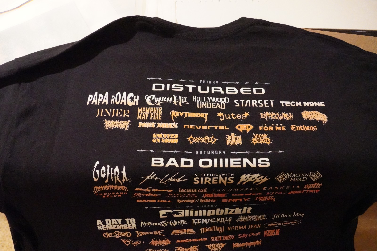 Inkcarceration Prison Music Festival Ink 2026 T Shirt Black Gildan XL L M