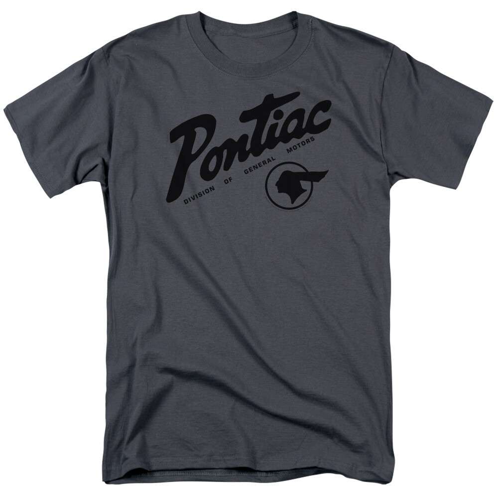 Pontiac Division Vintage Car Licensed Adult T-Shirt