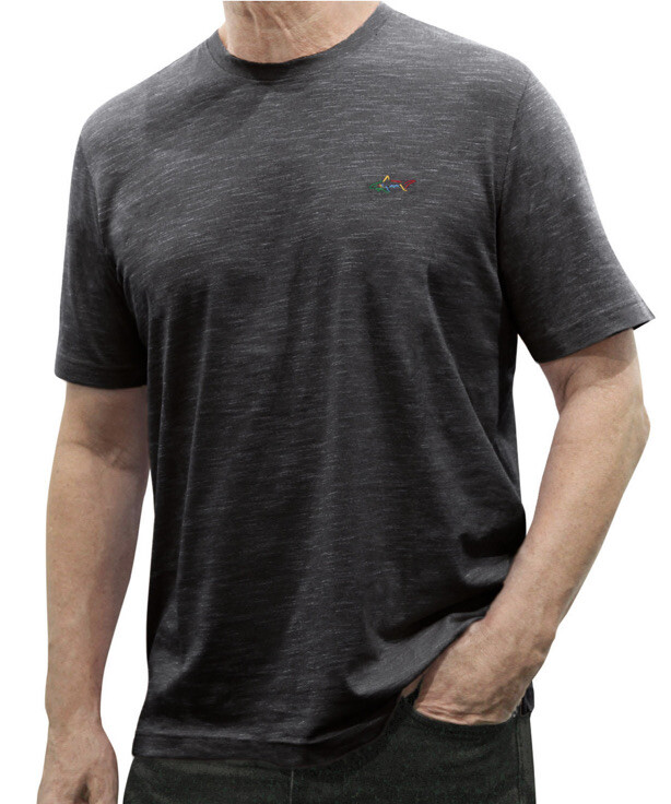 Greg Norman Tee Shirt Short Sleeve Black Sz Medium NEW