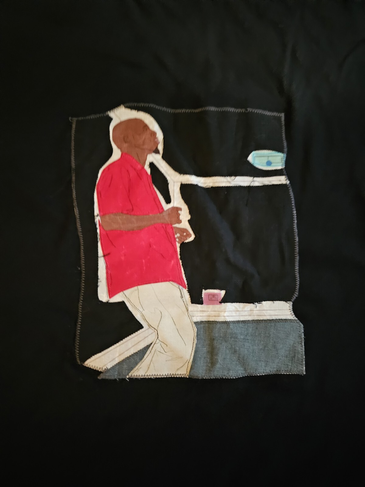 One Of A Kind Custom T-shirt With Urban Feel. Size is XL, but runs small. Unique