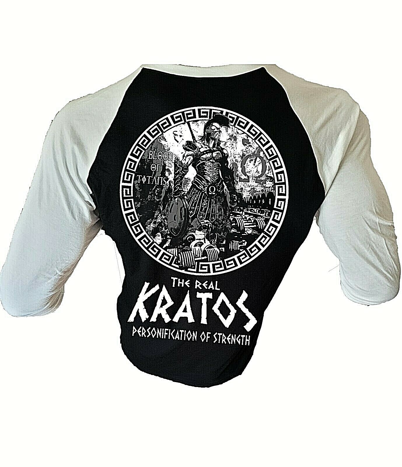 Iron Gods Kratos Workout T-Shirt, Mens Gym Shirt, Gym Clothing, Gym Outfit, Gym