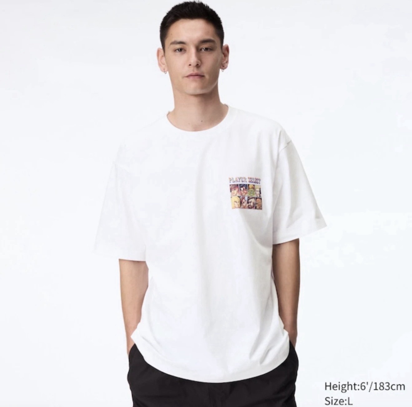 Uniqlo Capcom 40th Anniversary UT Street Fighter II Shirt Men’s M