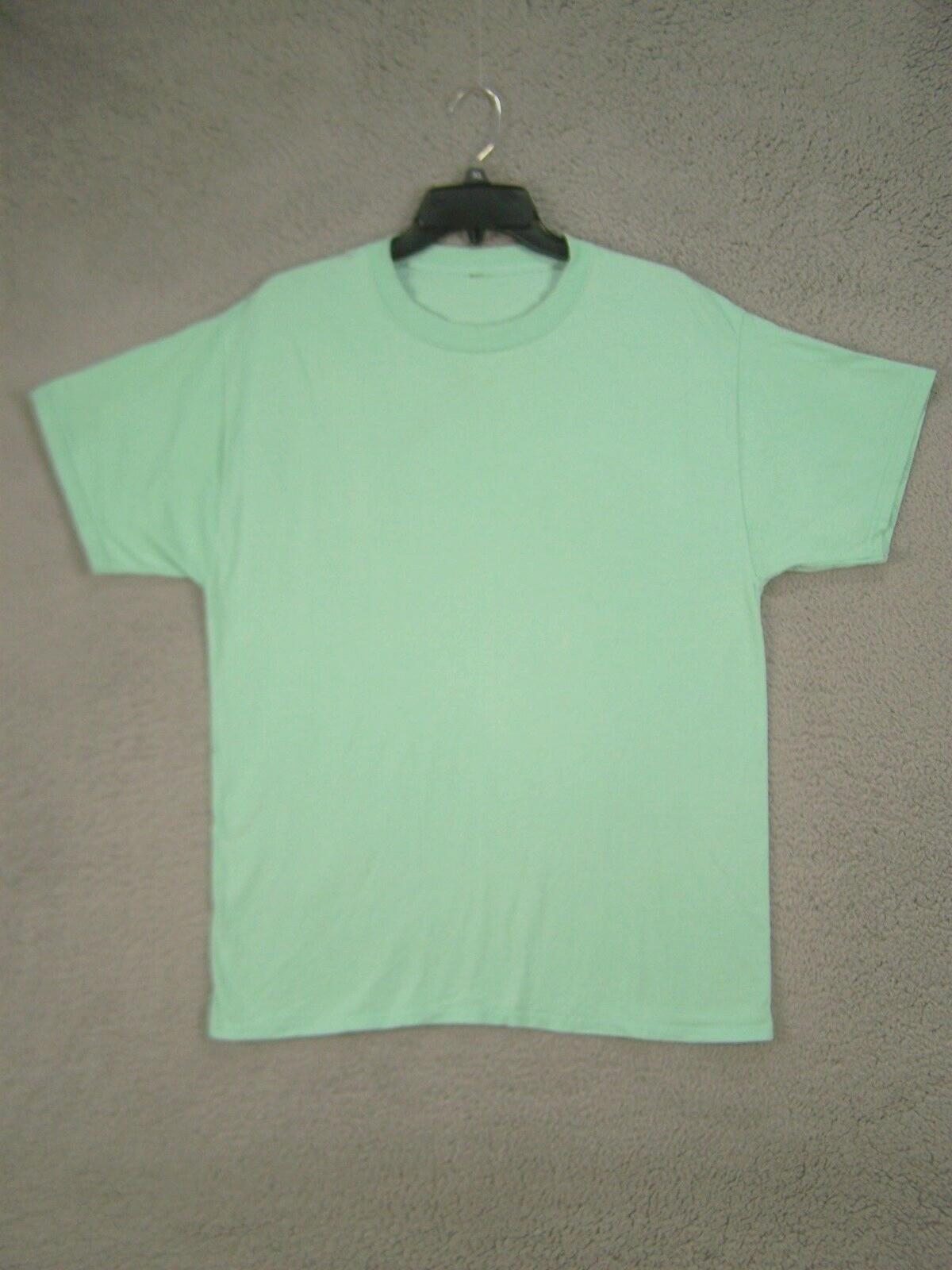 Turquoise Color. Basic Adult Large Tee Shirt Short Sleeve L Crew Neck T Men’s