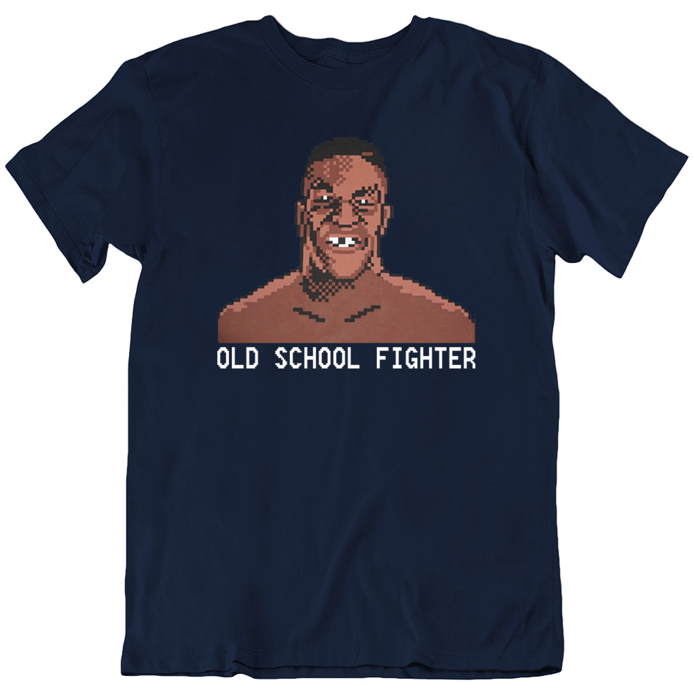 Iron Mike Tyson Punch Out Video Game 8 Bit Retro T Shirt Tee Gift New
