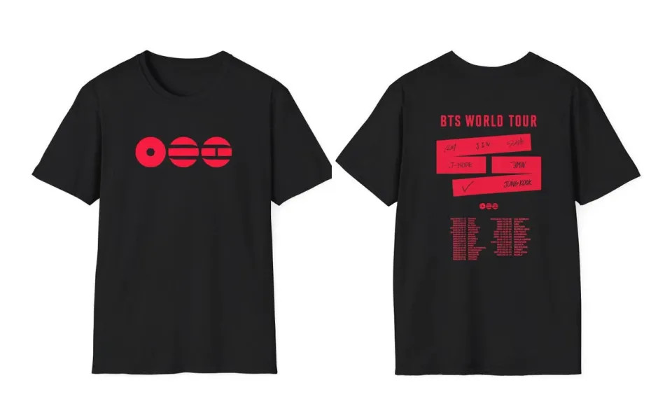 BTS 2026 T Shirt Concert Merch Arirang World Tour