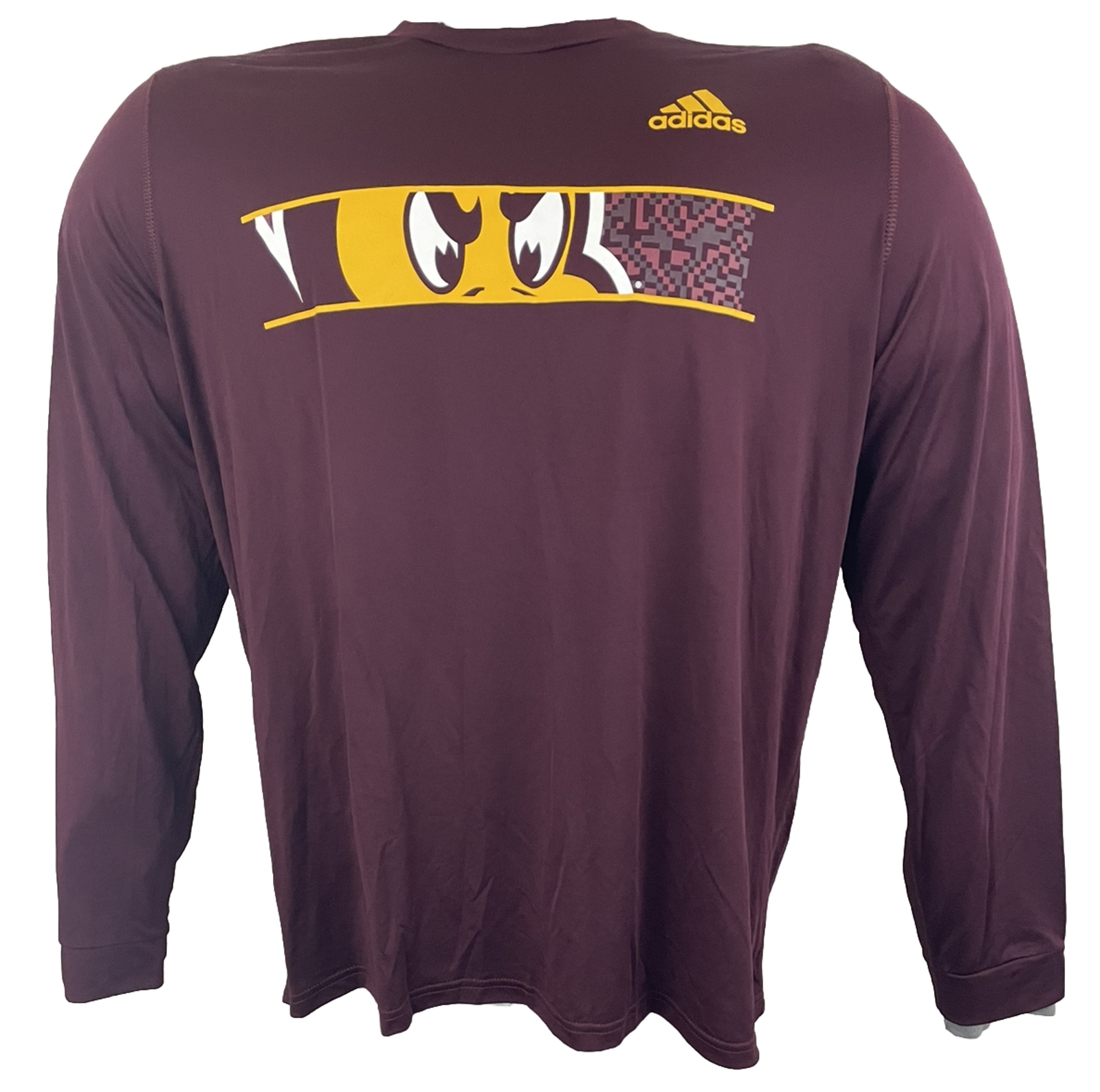 Adidas Men’s Creator Long Sleeve Tee – Maroon
