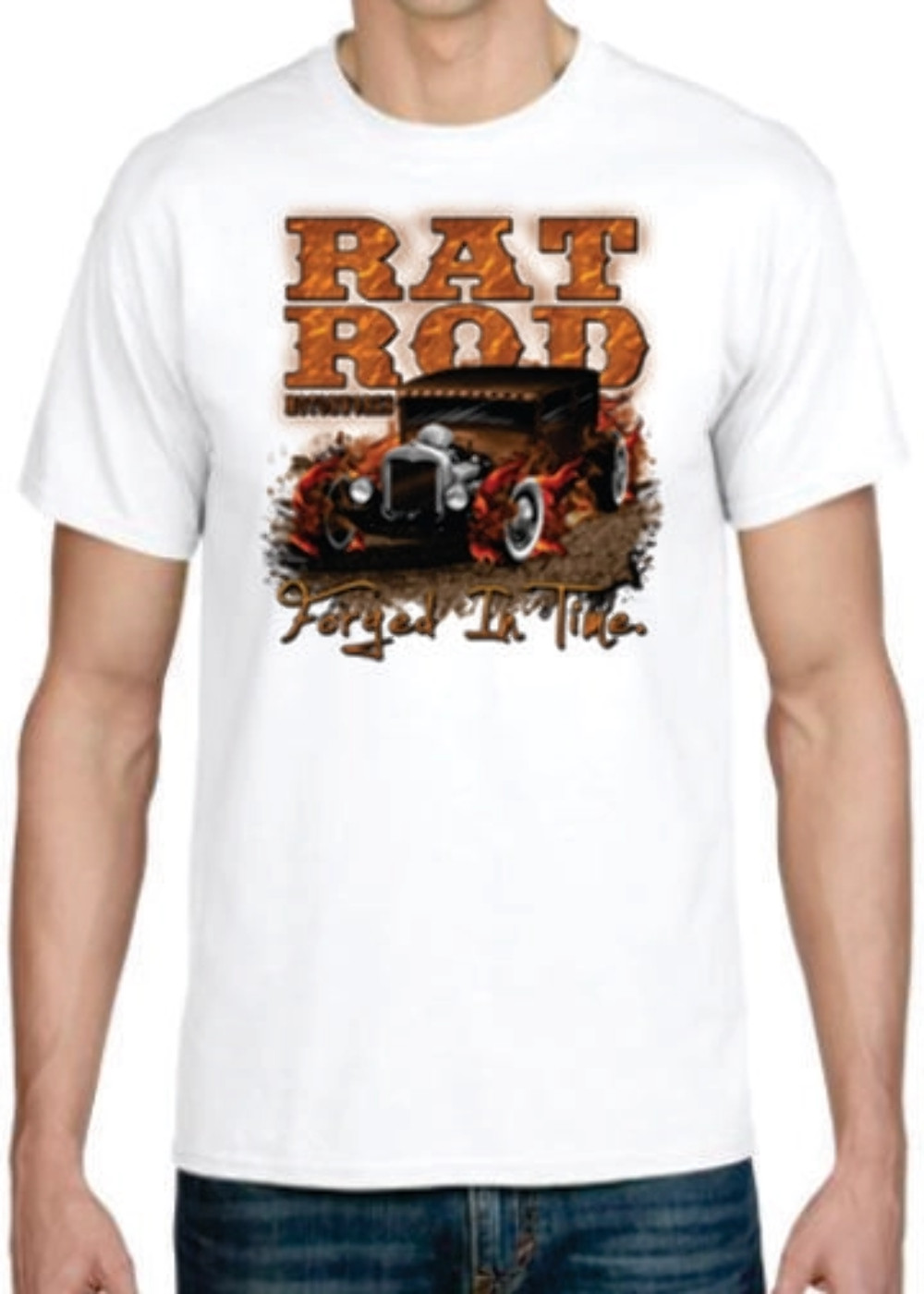 Adult DryBlend® T-Shirt – (RAT ROD – ROARIN HOT ROD)