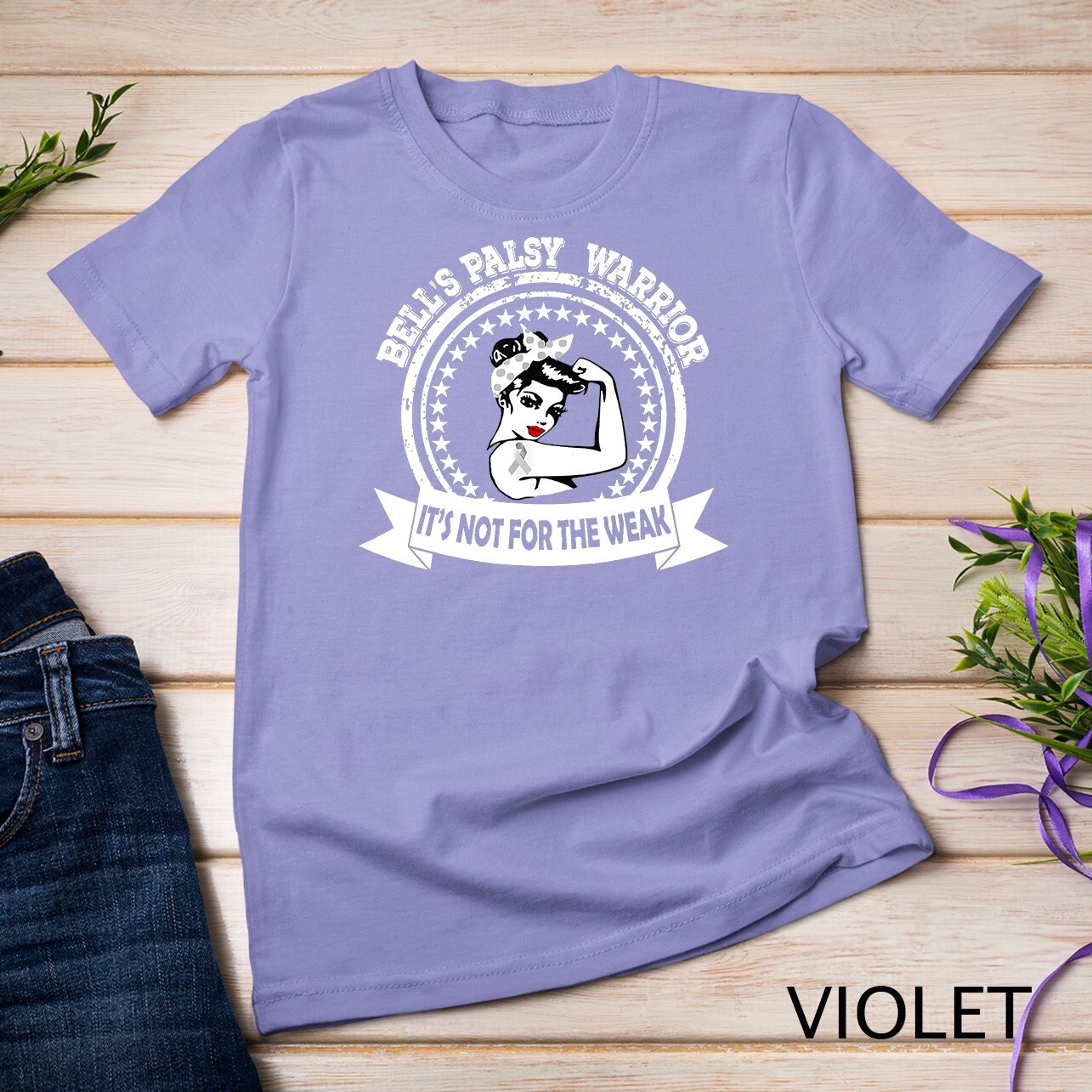 Bell’s Palsy warrior Unisex T-shirt