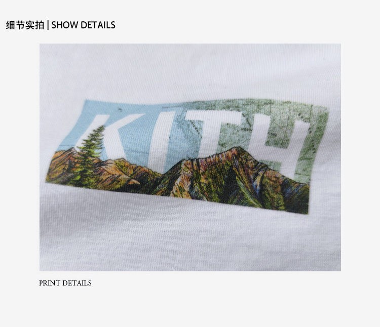 KITH FOR COLUMBIA COTTON PRINT TEE UNISEX