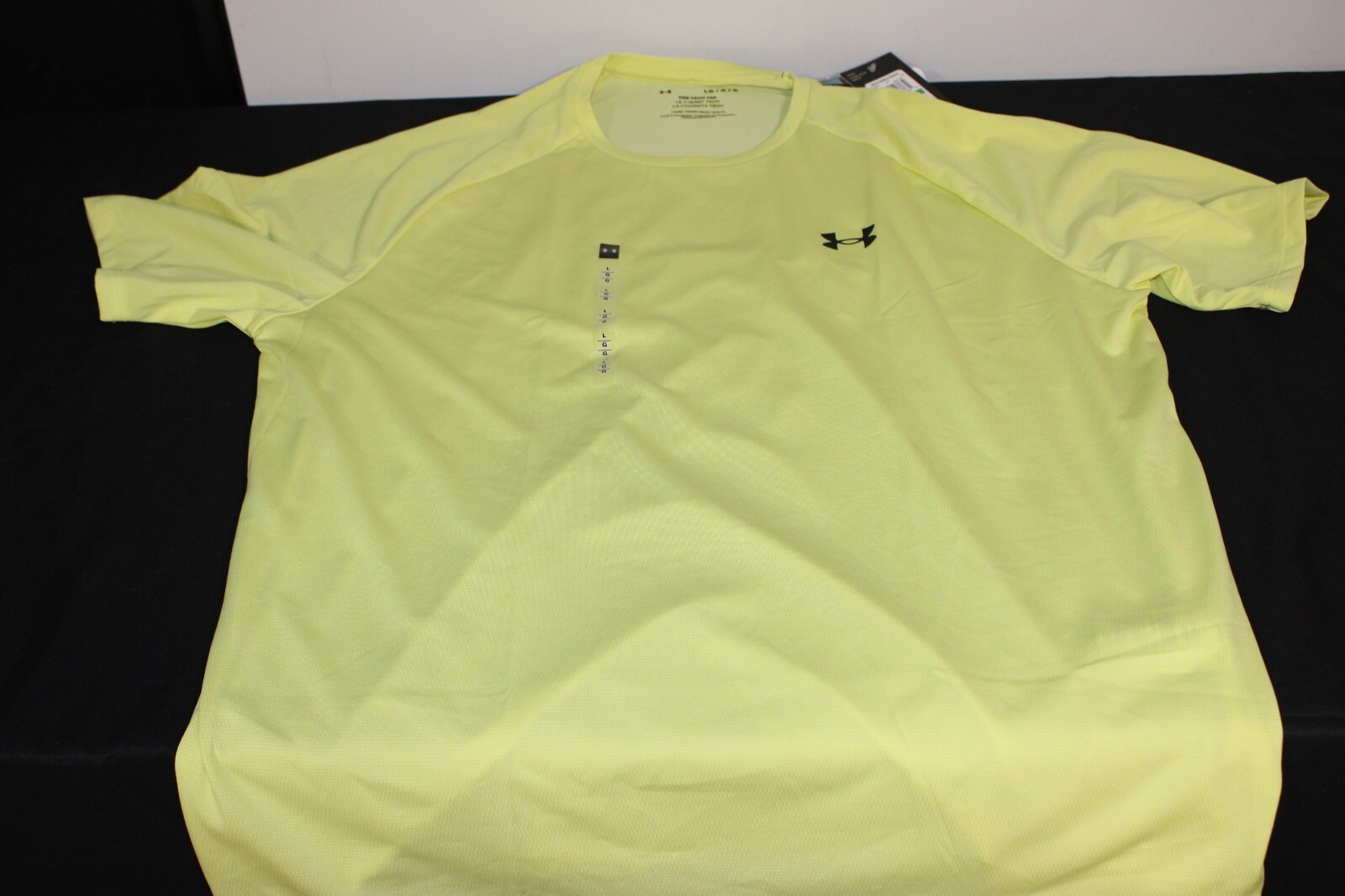 Under Armour Tech 2.0 Loose Fit T-Shirt Men’s S Lime Yellow 1345317-743 New