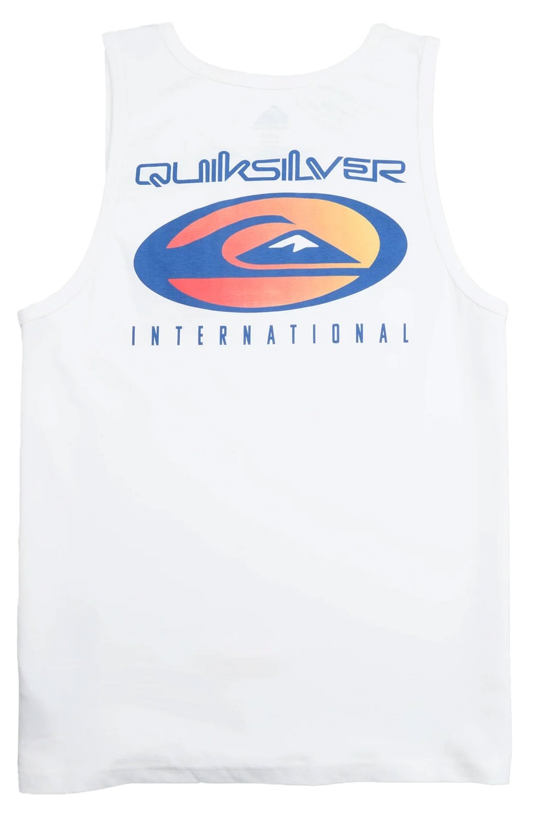 Quiksilver Men’s QS International Tank Top – Regular Fit, White – New