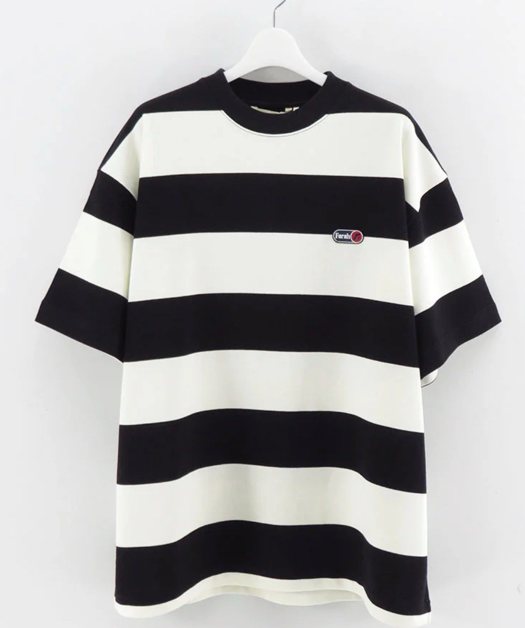 Farah Japan Wide Striped S/S Tee Short Sleeve Shirt. Unisex. Pick Size