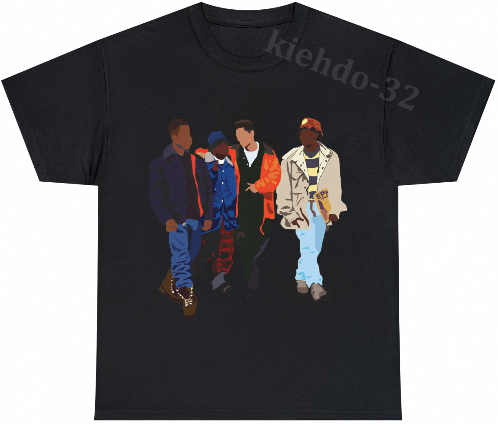 Juice 4s Movie 90s Tupac Vintage Style Rap T-Shirt S-5XL Men Women Unisex