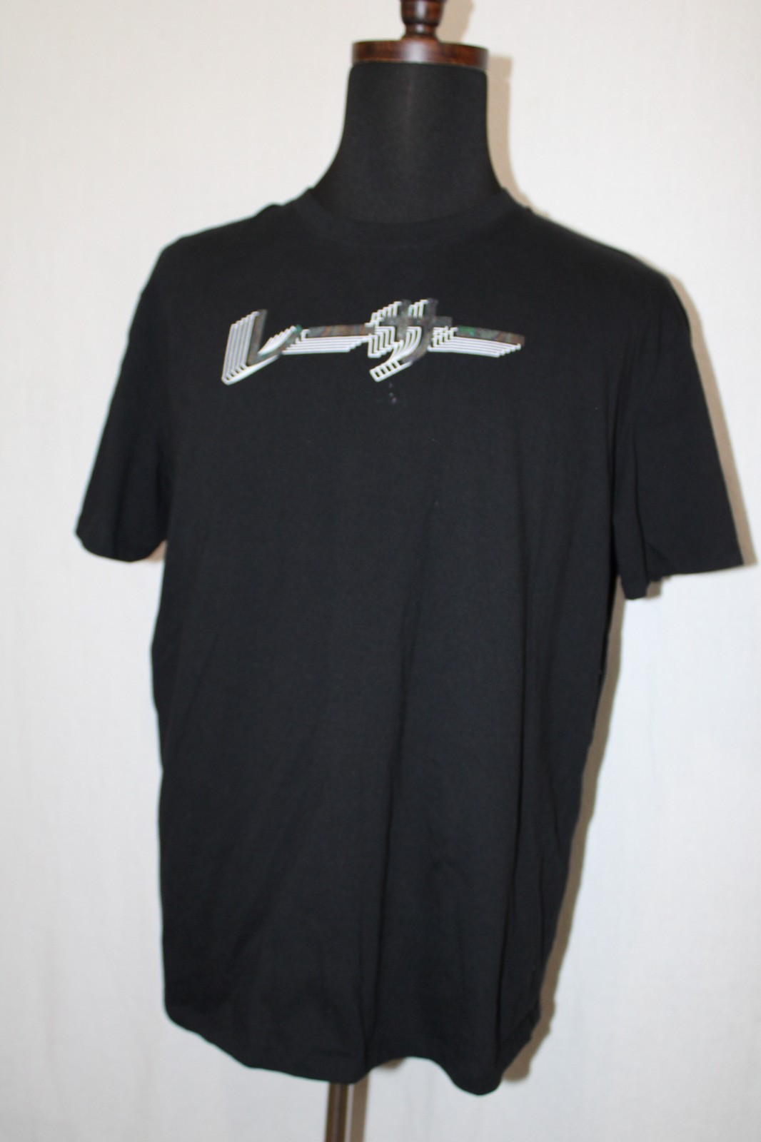 Recycled Threads Sz XL Black T-Shirt California Racing Club Kanji